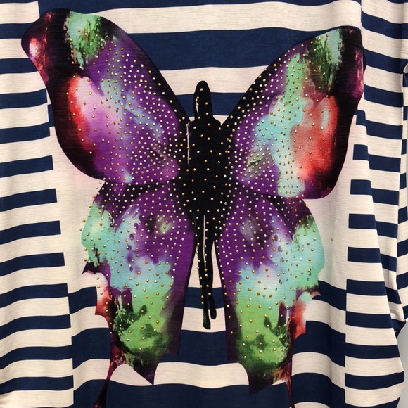 Fantasia short sleeve butterfly tee - Picture 2 of 6